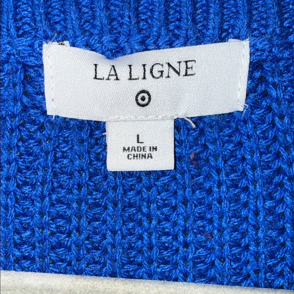 Blue and Red Striped Cardigan - Picture 4 of 6